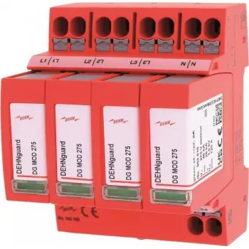 DEHN DG MP TNS 275 type 2 surge protection device 4-Pole 275V AC 20kA