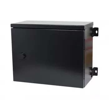 ALLNET DIN Rail Wall Mount Enclosure T223mm Black IP55 SO-DIN Series