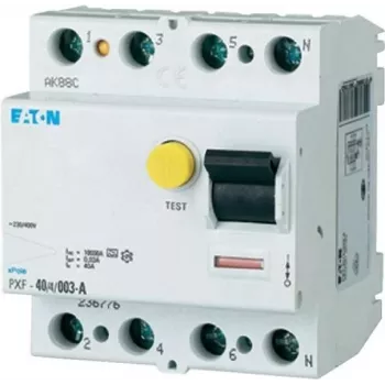 EATON PXF-40/4/003-A Residual Current Circuit Breaker 40A 4-Pole 30mA Type A