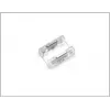 SYNERGY21 S21-LED-003F240175 COB LED Strip Connector, Single Colour, 8 mm, IP20, Solder-Free Clip System, 2-Pole, White