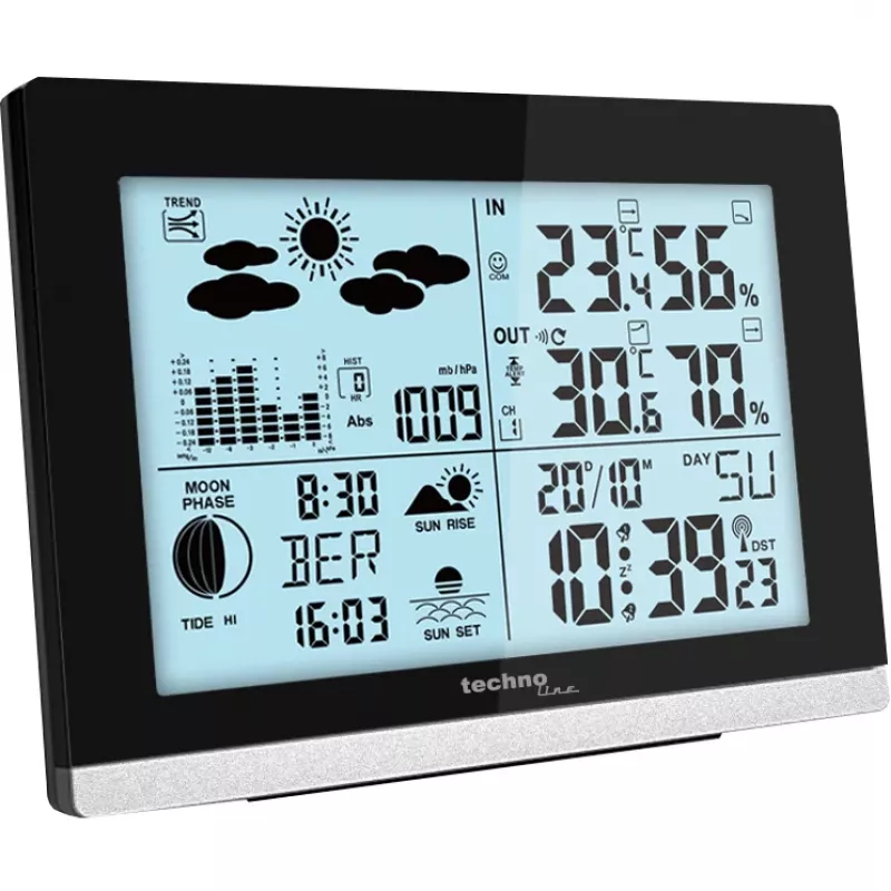 Technoline WS6762 Weather Station with Outdoor Sensor