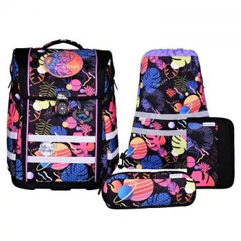 McNeill School Bag Set PERFECTO 5-piece Disney Stitch III