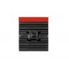 HellermannTyton FMB4APT-A-PA66HS-BK self-adhesive flexible mounting base for cable ties, PA66HS, black, 10 pieces