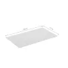 LOGILINK Floor Protection Mat for Hard Floors, 117 x 200 cm, Ultra-Soft PVC, Transparent, Non-Slip, Phthalate-Free, Suitable for Underfloor Heating