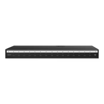 LogiLink USB-C Multi Charger (IPSS), 15 Ports, PD, Smart, Black