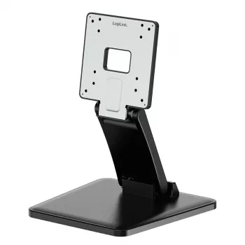 LogiLink Monitor Stand for Touchscreens 17-27 inch, 6.5kg Load, VESA 75/100, Tilt -90° to +90°