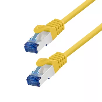 LogiLink Cat.6A S/FTP LSZH Patch Cable, CCA, Yellow, 10 m, EconLine