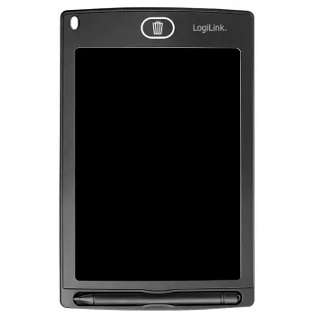 LogiLink LCD Writing Tablet 8.5 inch Black with Magnets