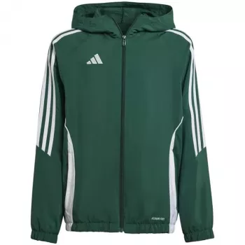 adidas Tiro 24 Children's Training Jacket Team Green IM8796 116cm