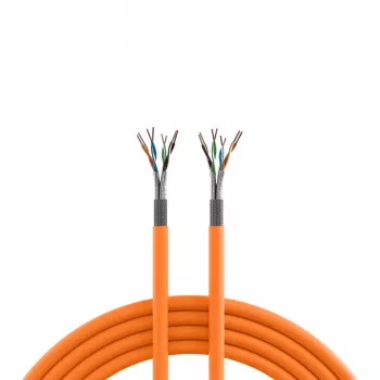 EFB Elektronik INFRALAN Bulk Installation Cable 1m SFTP Cat.7 LSZH Orange