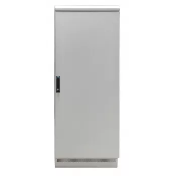 EFB ELEKTRONIK 19 inch Network Cabinet 42U 800x800, IP55, with Pre-Assembled Base, RAL7035