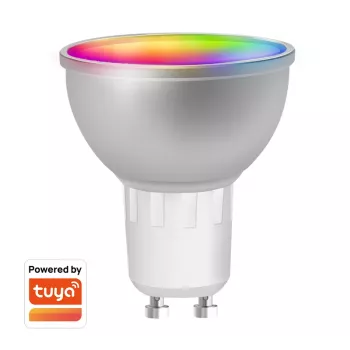 LogiLink WiFi Smart GU10 Lamp, Tuya-Compatible