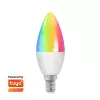 LogiLink WiFi Smart E14 Candle Lamp, Tuya-Compatible