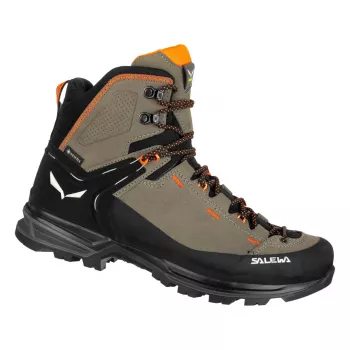 Salewa Men's Mountain Trainer 2 Mid GTX Hiking Shoes - Bungee Cord/Black - UK 7.5 (EU 41)