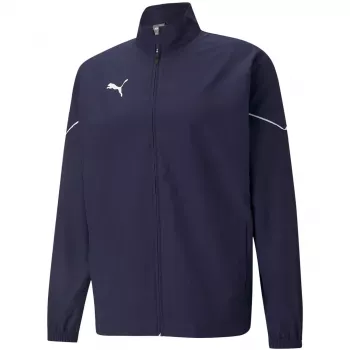 PUMA teamRISE Sideline Men's Football Jacket Navy Blue L