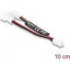 Delock Y-Splitter Fan Cable 1x 2-Pin Socket to 2x 2-Pin Plugs 10 cm