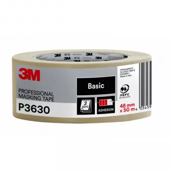 3M Scotch PRO Masking Tape 48mm x 50m Beige P3630