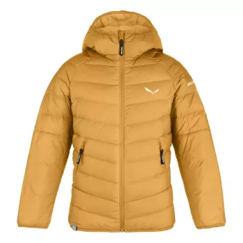 Salewa Brenta RDS Down Jacket Children Spruce Yellow 104-116 cm