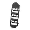 LOGILINK Keystone Floor Box Insert for 3 x 4 Keystone Modules, Black