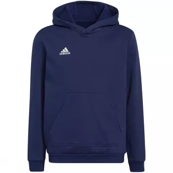 adidas Entrada 22 Hoody Sweatshirt for Children Navy Blue 140cm