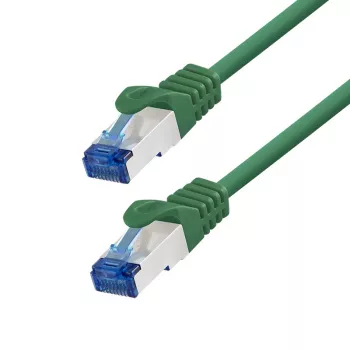 LogiLink Cat.6A S/FTP LSZH Patch Cable, CCA, Green, 10 m, EconLine