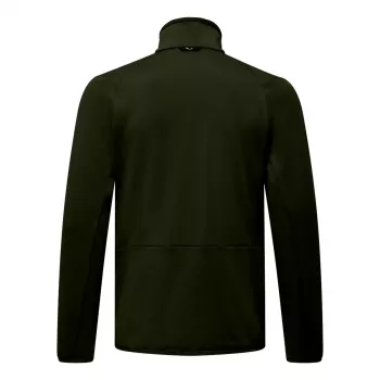Salewa Men's Puez Cammino Full-Zip Fleece Hoodie, Dark Olive, Size XL
