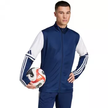 adidas Squadra 25 Training Top for Men, Long-Sleeve, Navy/White, Size M