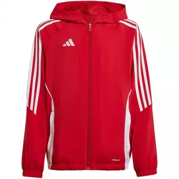 adidas Tiro 24 Children's Training Jacket Red 128cm
