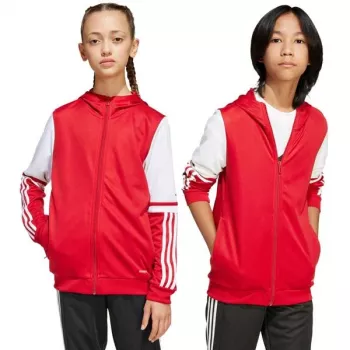 adidas Squadra 25 Hoodie Kids Team Power Red/White 164cm