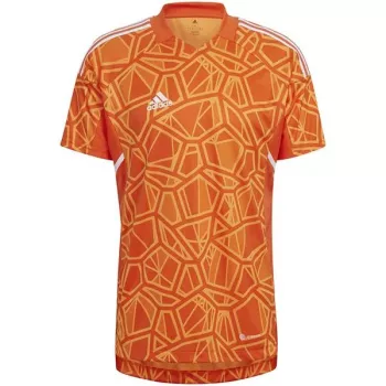 ADIDAS Men's Condivo 22 Goalkeeper Shirt Short Sleeve Team Orange HB1621