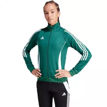 adidas Tiro 24 Training Top for Women with Quarter Zip - Team Green - 2XL