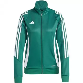 adidas Tiro 24 Training Top for Women with Quarter Zip - Team Green - 2XL