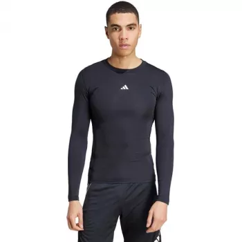 adidas Techfit long-sleeve training shirt men's black L