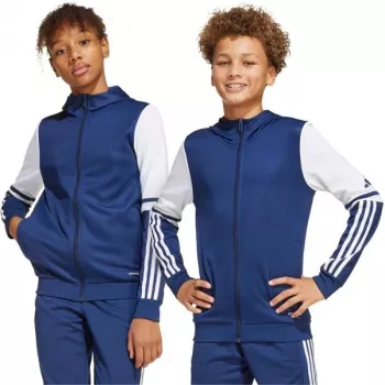 adidas Squadra 25 Hoodie Children Navy Blue/White 164cm