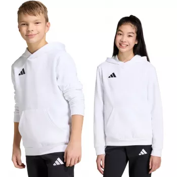 adidas Entrada 26 Hoodie for Kids White JZ6561 140cm