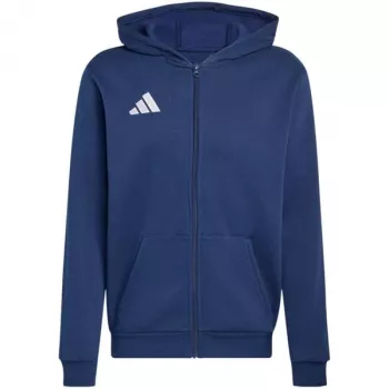adidas Entrada 26 Full Zip Hoody Children Navy Blue 116 cm