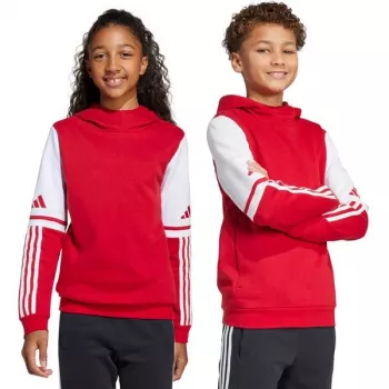 adidas Squadra 25 Kids' Sweat Hoodie Team Power Red JD4805 140cm