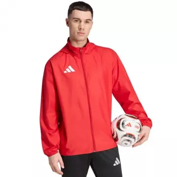 adidas Entrada 26 Multi Red Men's Training Jacket KQ9072 Size S