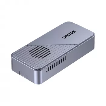 UNITEK USB4 M.2 NVMe SSD Enclosure with Active Cooling, 80Gbps, Tool-Free, Aluminium, USB-C