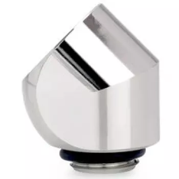 Thermal Grizzly DeltaMate Rotary 45° G1/4 Adapter - Bright Nickel