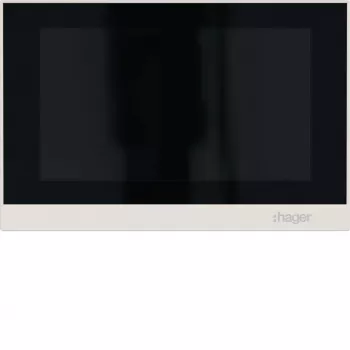 Hager RTQ600X IP Video Indoor Station 7 inch Touchscreen Hands-Free 2-Wire White