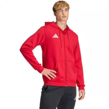 adidas Entrada 26 Full-Zip Hoody Men Red 2XL