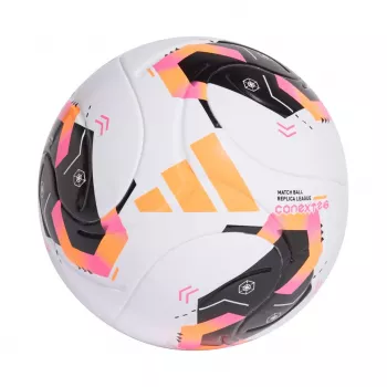 adidas Conext 26 League Football Size 5 White/Black/Solar Orange KE5865