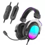 FIFINE H16 7.1 Surround Sound RGB Gaming Headset - Black
