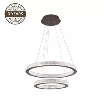 Domoletti Rich 19111-M LED Pendant Light - 63 W, 2950 lm, 4000 K Neutral White, 60 cm (19111-M)