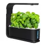 Smart Hydroponic Pot ZG1001 Black – 6-Pod Indoor Garden with Full-Spectrum LED, Wi-Fi App Control, 2.5L Reservoir