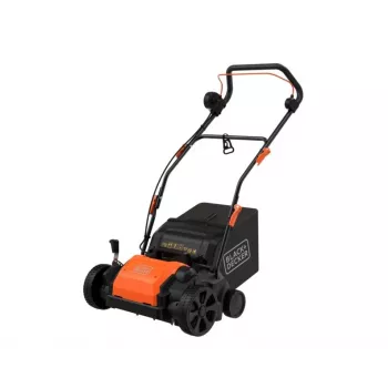 BLACK+DECKER 1200W Electric Scarifier & Aerator 32cm BEOEP320 with 35L Collection Box