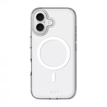 LAUT Crystal-M Case for iPhone 16 Plus, Transparent