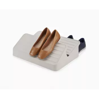 Joseph Joseph Shoe-In Large Space-Saving Shoe Rack in Ecru
