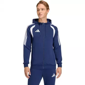 adidas Tiro 26 League Sweat Full-Zip Hooded Jacket for Men, Navy Blue L